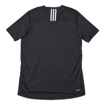 D2M 3 Stripes T-Shirt Black / White