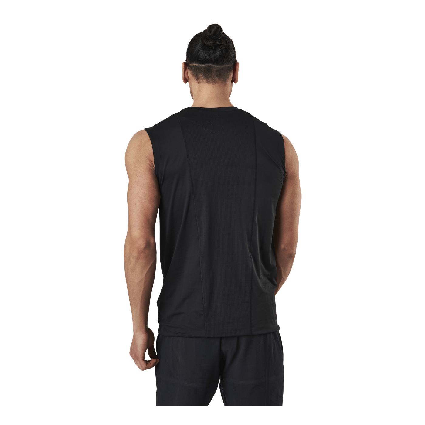 Techfit Sleeveless Fitted Top Black