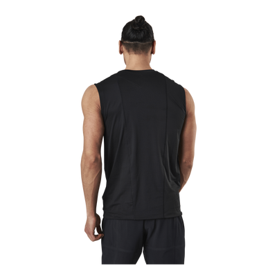 Techfit Sleeveless Fitted Top Black