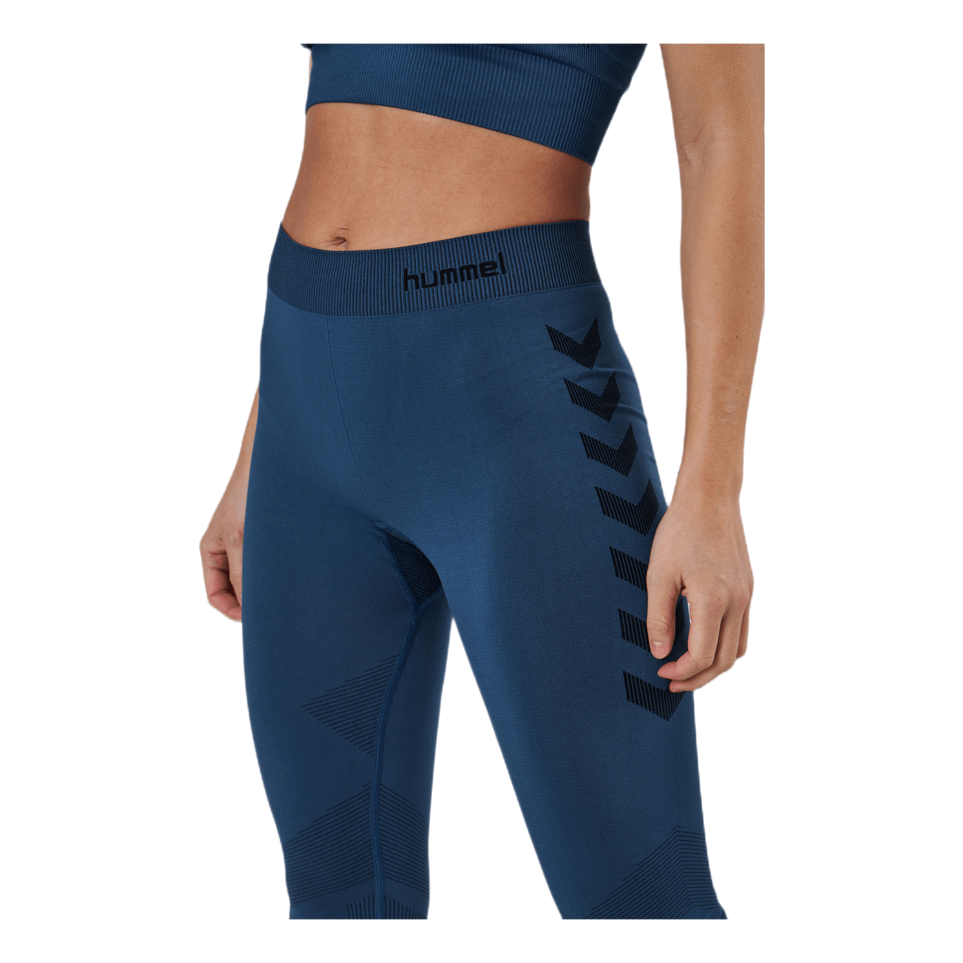 Seamless Training Tights Blue