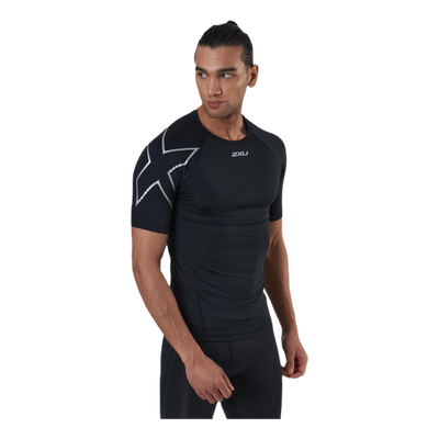 Core Compression S/S Black/Silver