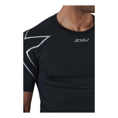 Core Compression S/S Black/Silver