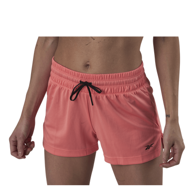Wor Knit Poly Short Pink