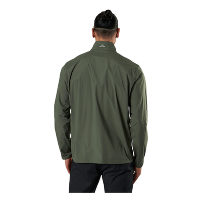 Ash Light Packable Golf Jacket Green