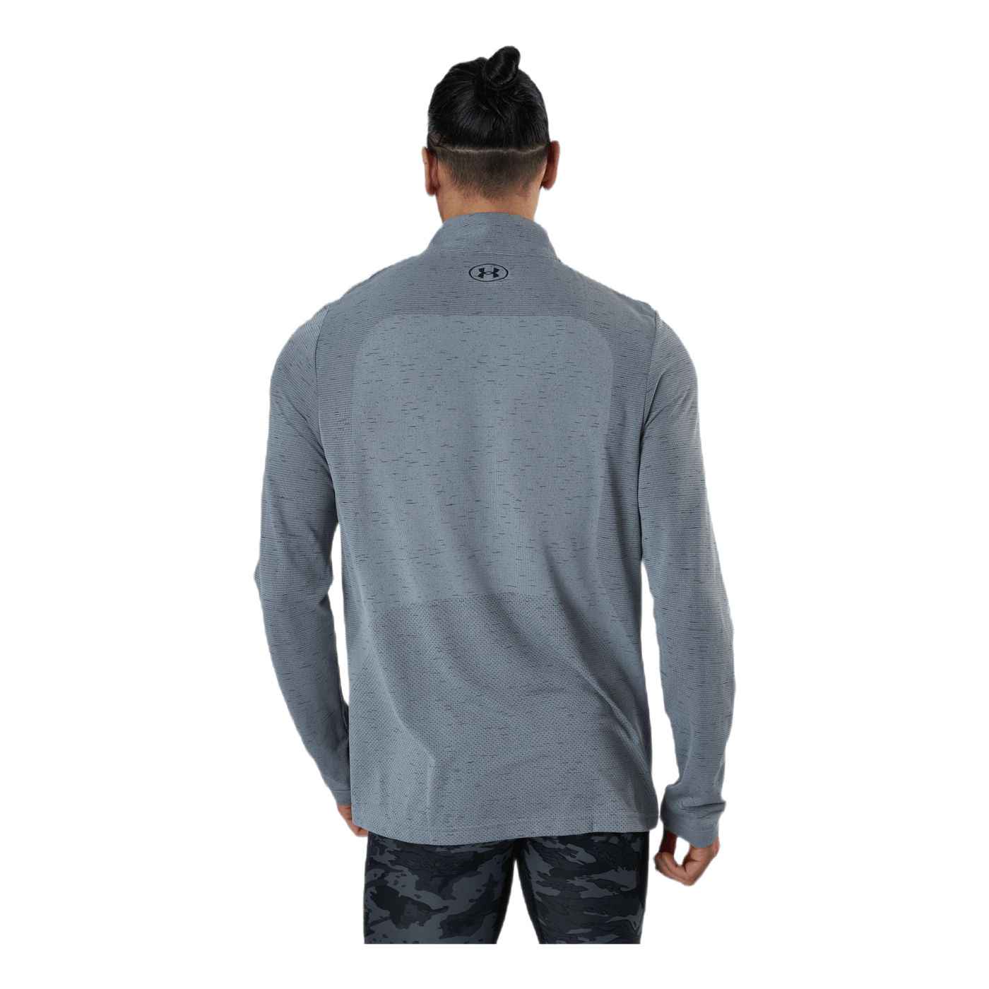 Seamless 1/2 Zip Grey