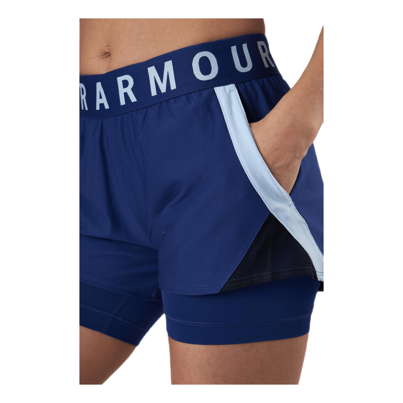 Play Up 2-in-1 Shorts Blue