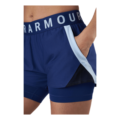 Play Up 2-in-1 Shorts Blue