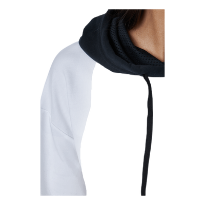 Rival Terry Geo Hoodie White