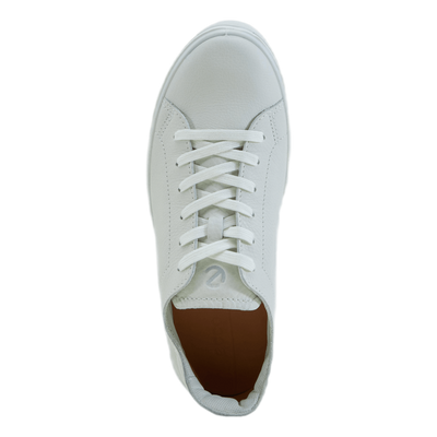 Street Tray Laced Shoes White