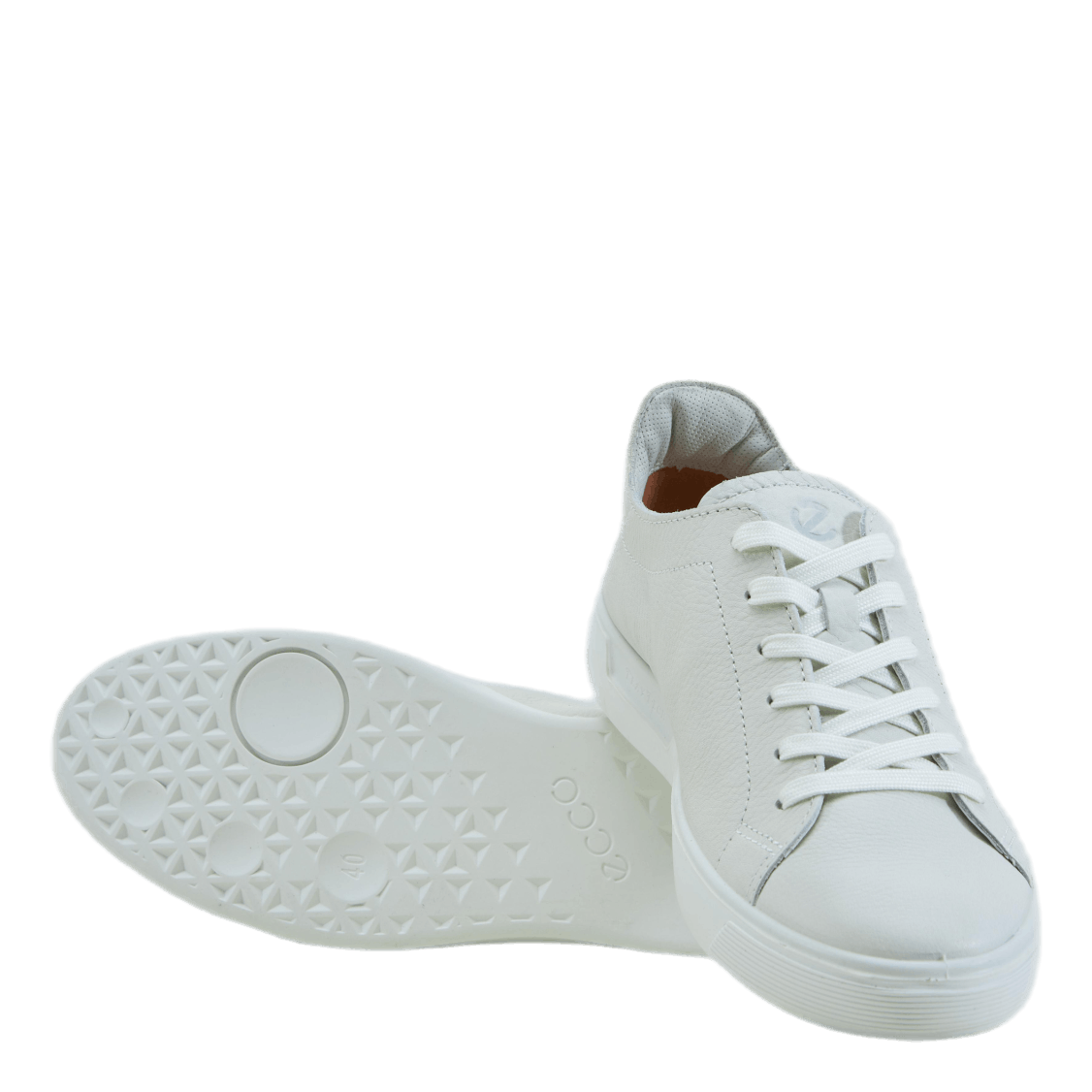 Street Tray Laced Shoes White