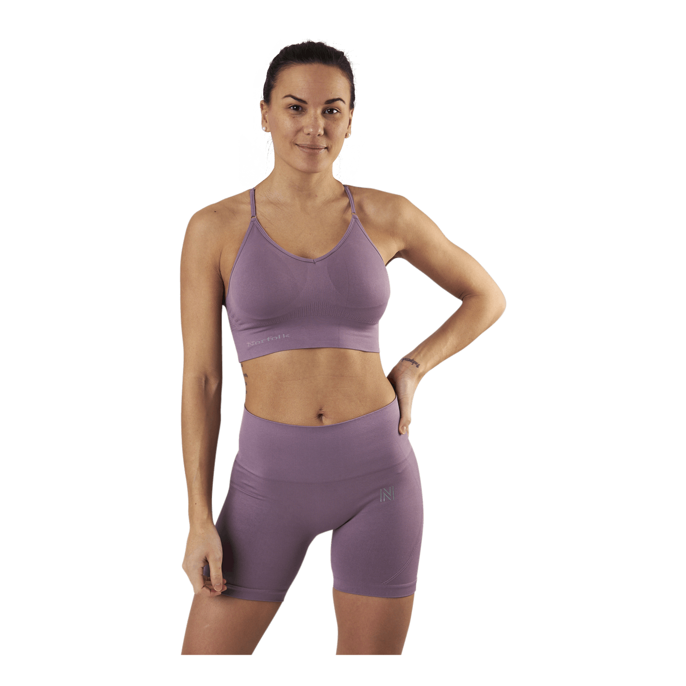 Alexa Sports Bra Purple