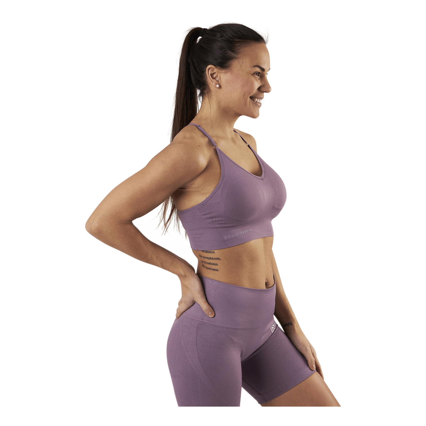 Alexa Sports Bra Purple