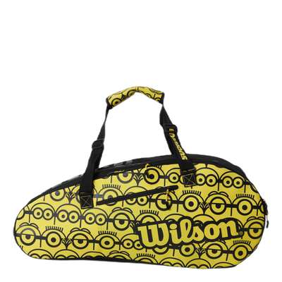 Minions Tour 12Pk Racket Bag Black/Yellow