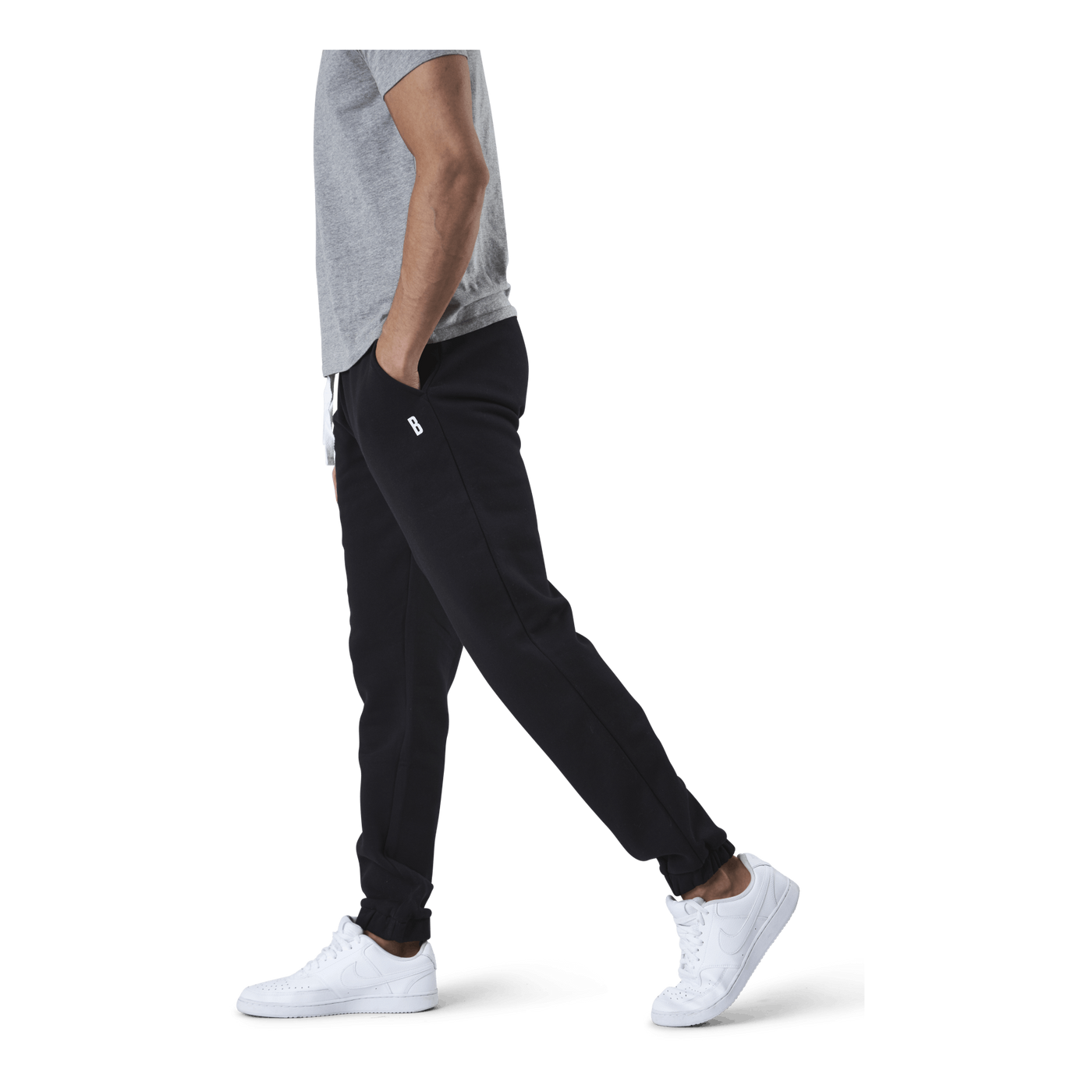 Borg Sport Logo Pant Black