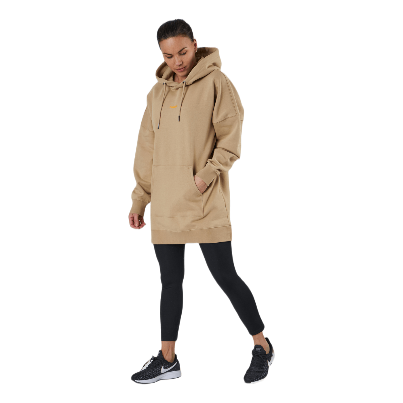 Majesty Oversized Hood Beige