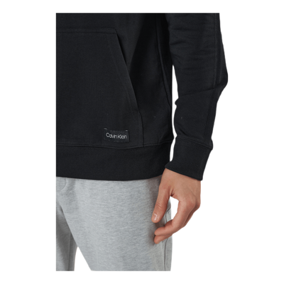 Eco Cotton L/S Hood Black