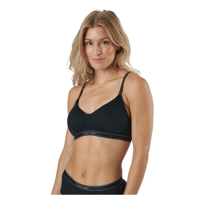 Pure Fashion Lightly Lined Bralette Black