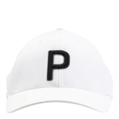 P Cap Adj White