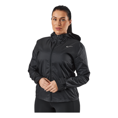 Essential Women's Running Jacket BLACK/REFLECTIVE SILV