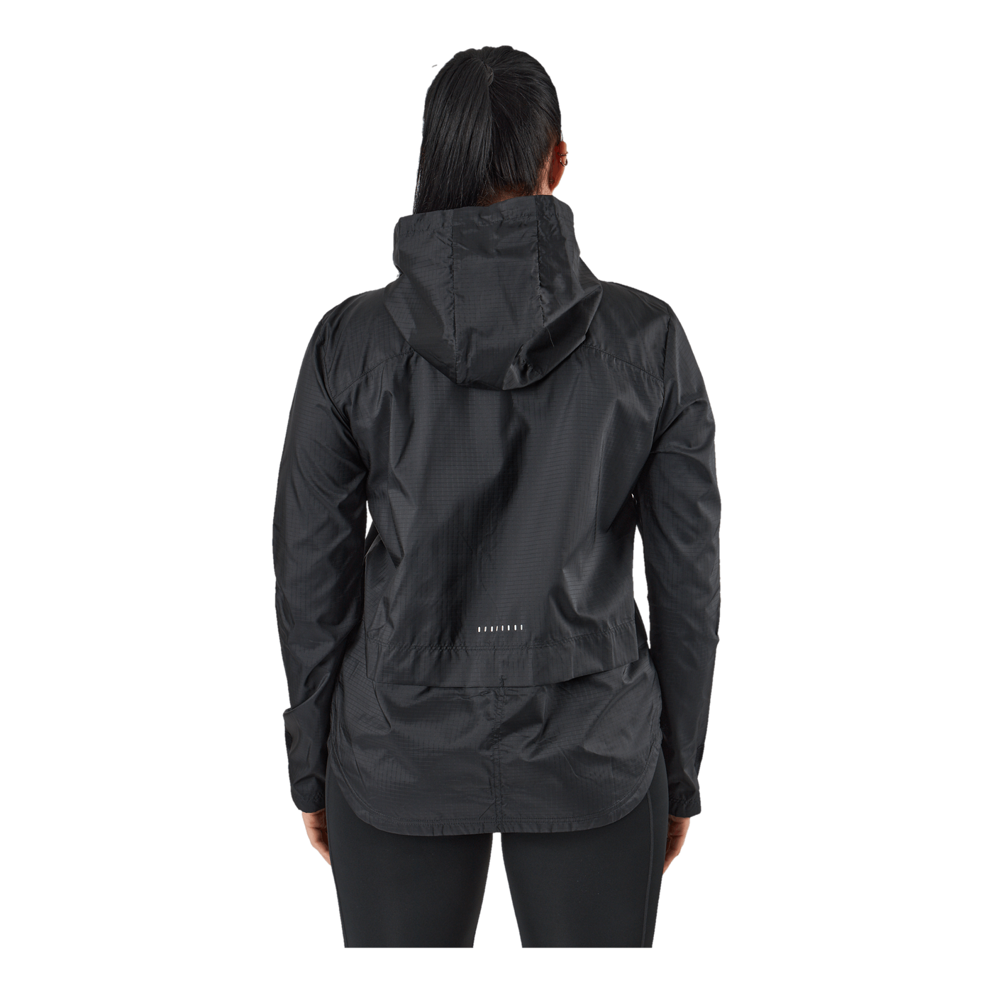 Essential Women's Running Jacket BLACK/REFLECTIVE SILV