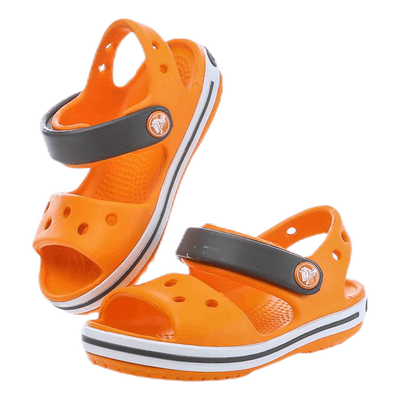 Crocband Sandal Kids Orange/Grey