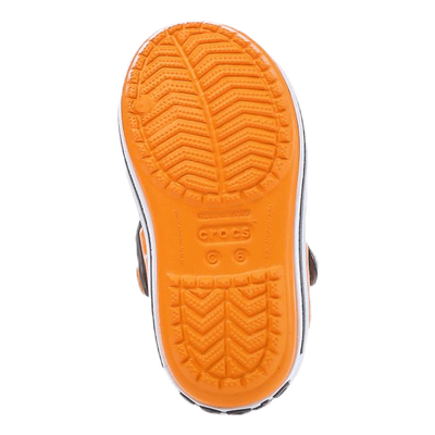 Crocband Sandal Kids Orange/Grey