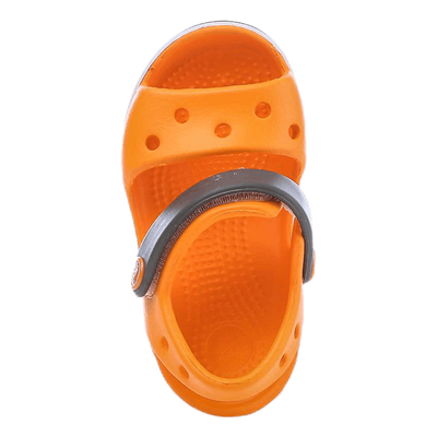 Crocband Sandal Kids Orange/Grey