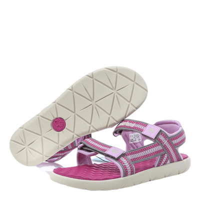 Perkins Row Webbing Sandal Pink