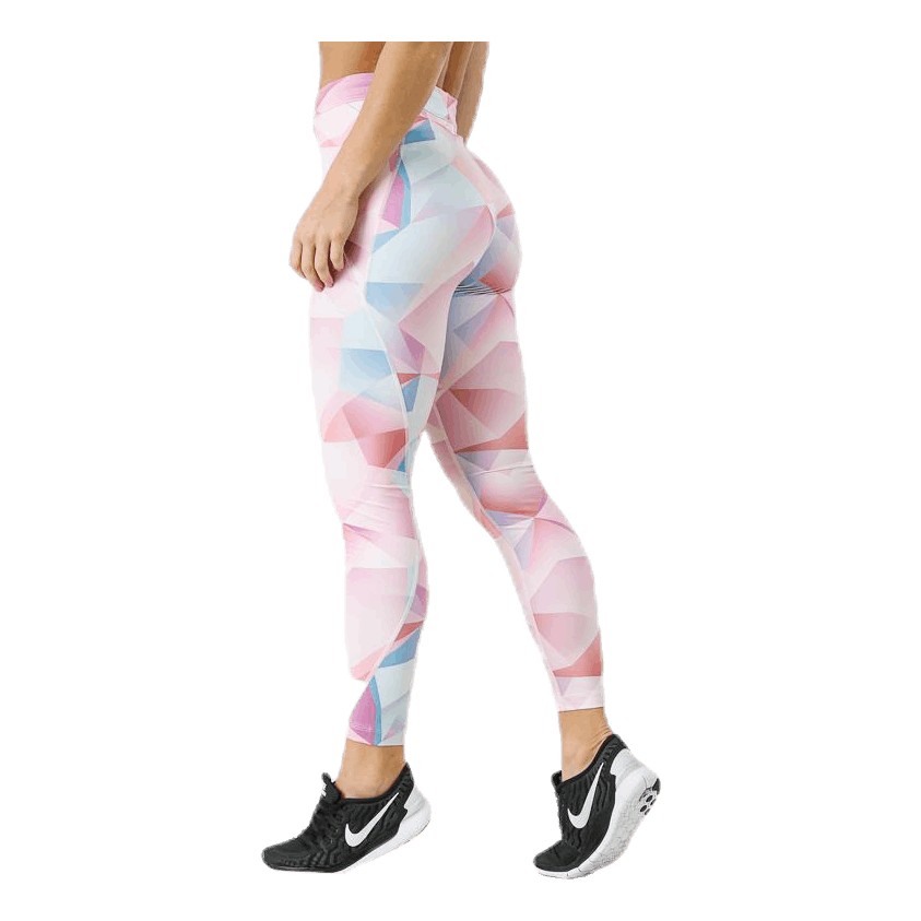 Speed Printed Tight 7/8 Pink/White