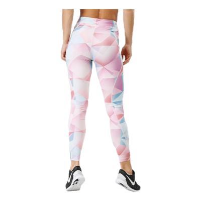 Speed Printed Tight 7/8 Pink/White