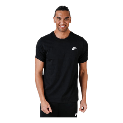 Sportswear Club Men's T-Shirt BLACK/WHITE