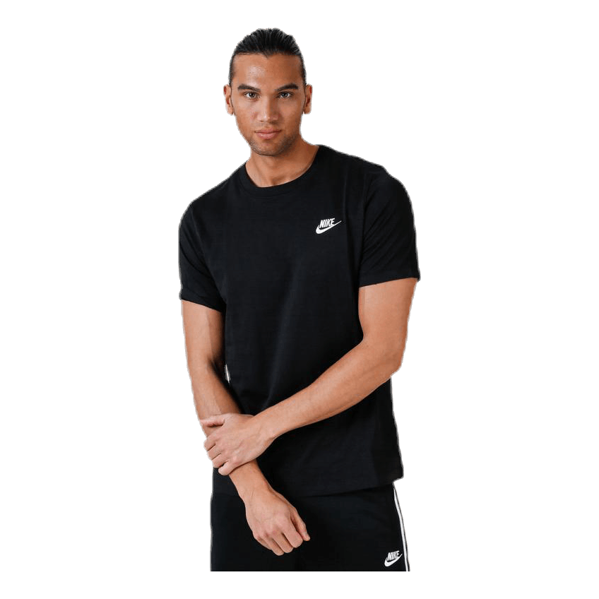 Sportswear Club Men's T-Shirt BLACK/WHITE