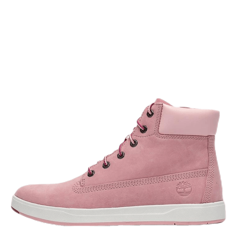 Davis Square 6" Nubuck Youth Pink