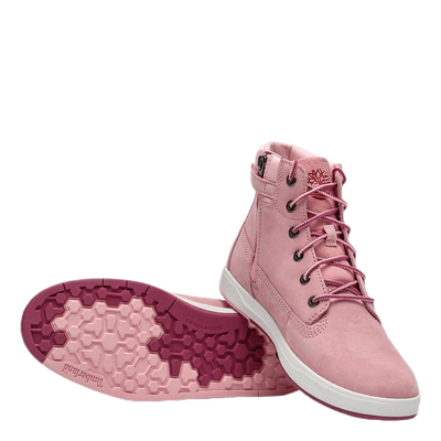 Davis Square 6" Nubuck Youth Pink