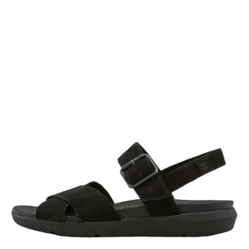 Wilesport Leather Sandal Black