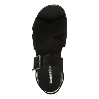 Wilesport Leather Sandal Black