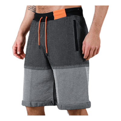 Tech Pack Grid Shorts White/Black