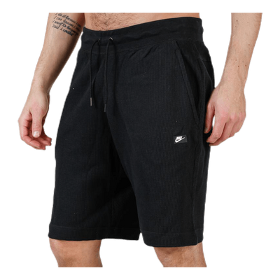 Waffle Shorts Black