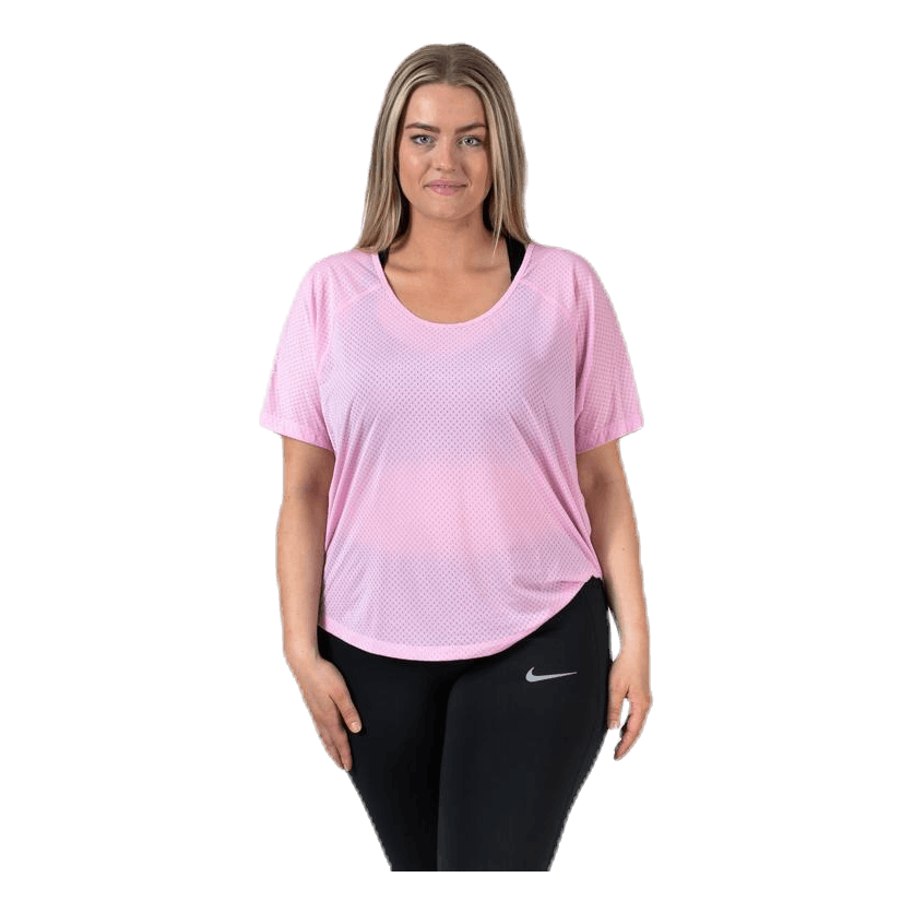 Miler Top SS Breathe Plus Pink