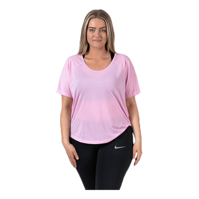 Miler Top SS Breathe Plus Pink