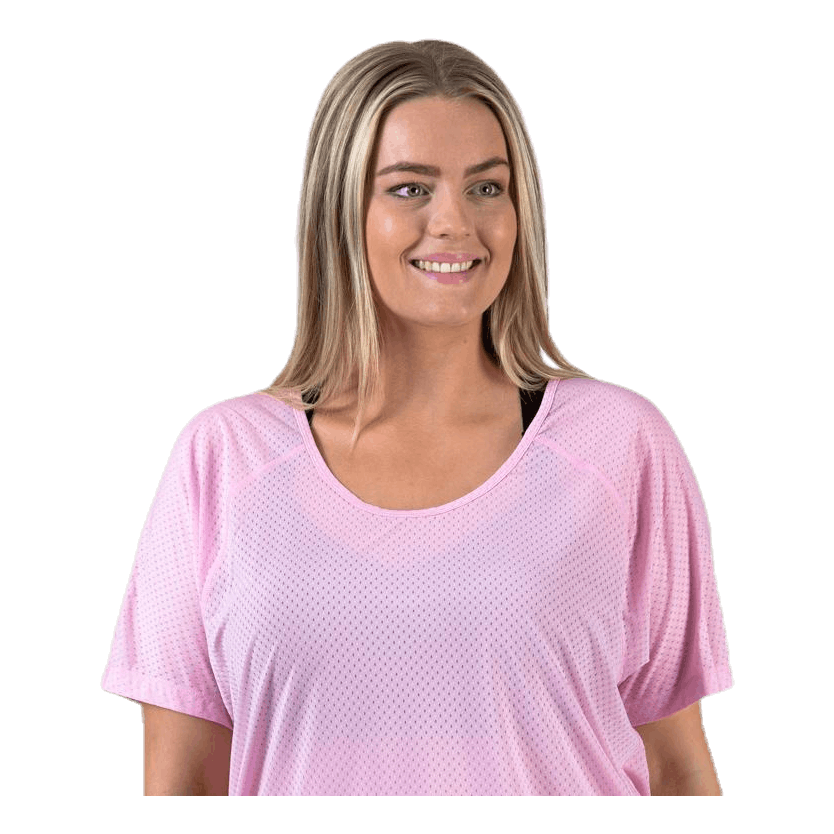 Miler Top SS Breathe Plus Pink