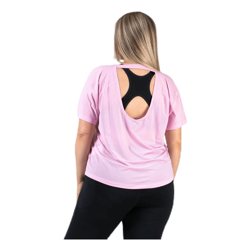 Miler Top SS Breathe Plus Pink