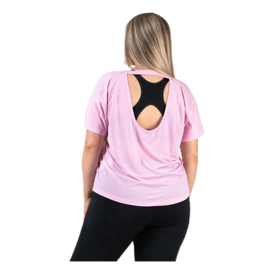 Miler Top SS Breathe Plus Pink