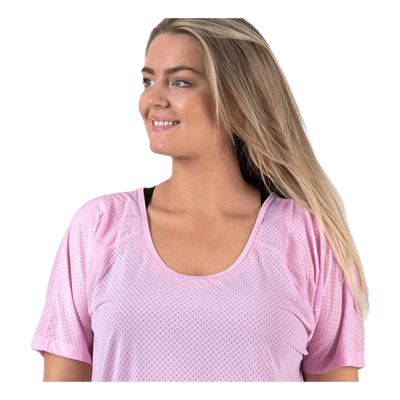 Miler Top SS Breathe Plus Pink