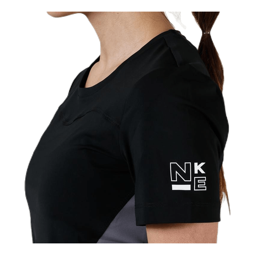 Pro Short-Sleeve Top Black/Grey