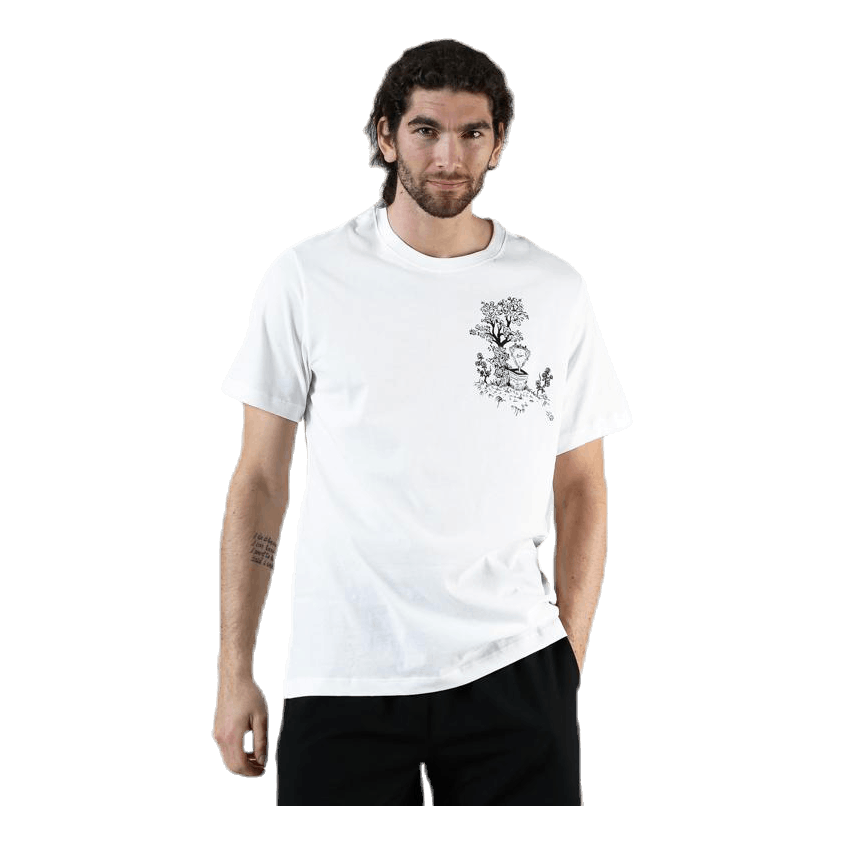 Season Court Tee White/Black