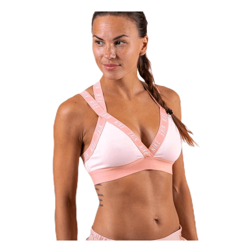 Indy Logo Bra Pink/White