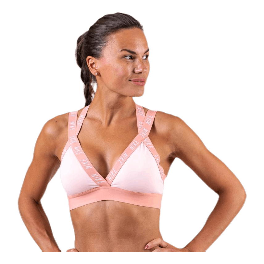 Indy Logo Bra Pink/White