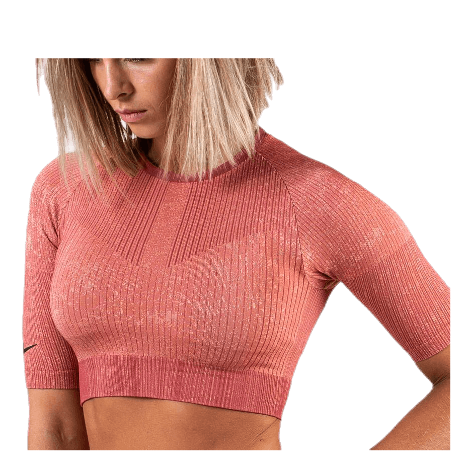 City Ready Knit Top Pink