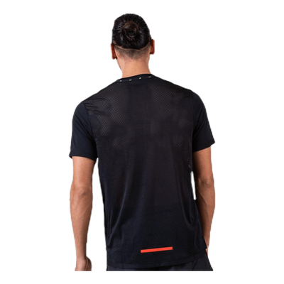 Wild Run Top SS Mesh Black